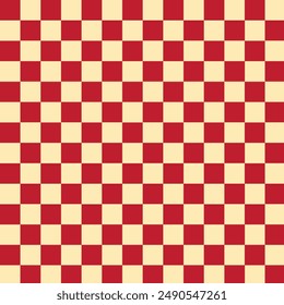 Check board background. Pattern Psychedelic checkerboard. Groovy retro checkered texture. eps10