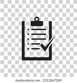 check board icon , data icon