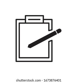 check board list icon vector design