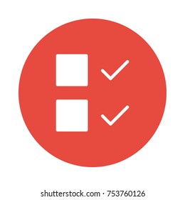 check box circle icon