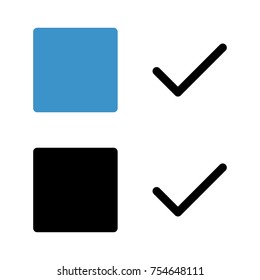  check box double color