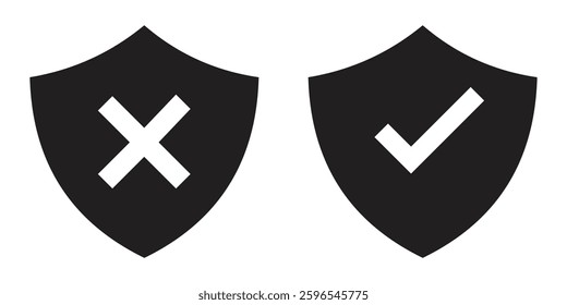 check box icon with correct, accept checkmark icons green tick box, check list circle frame - checkbox symbol sign. check mark box square frame