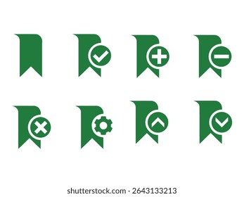 
Kontrollkästchen-Symbol mit korrektem, akzeptieren Sie Kontrollkästchen-Symbole Kontrollkästchen aktiviert. Grünes Häkchen Symbol, Vektorsatz. Symbol für grünes Häkchen, Vektorsymbol. Gruppe von grünen Häkchen isolierte Vektorsymbole.