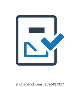 Check box icon, Vote icon, Poll icon