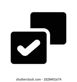Check box icon.option,checkbox (vector illustration)