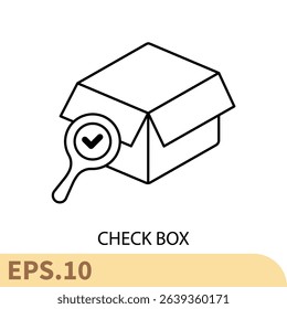 check box icons  symbol vector elements for infographic web