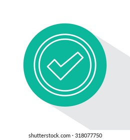 check box line icon 