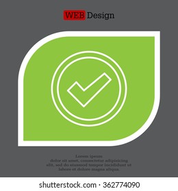 check box line icon 