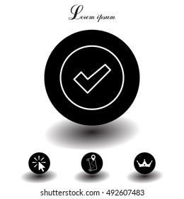check box line icon 