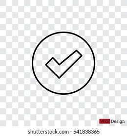 check box line icon 