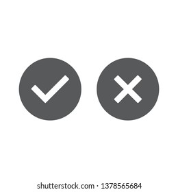 Check box line icons set isolated on white background