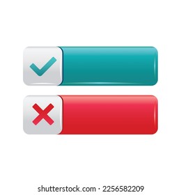 Check box list icons set on white background, vector illustration.