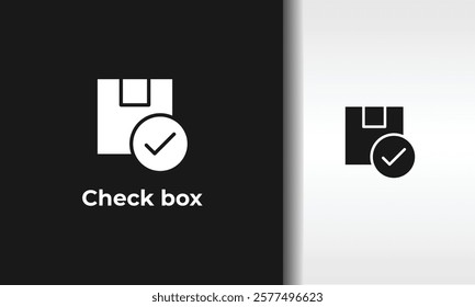 Check Box Vector, Icon Or Logo Sign Isolated Symbol Illustration