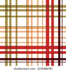 Scheck-Büffel-Muster nahtlose Textilien ist ein gemustertes Gewebe, bestehend aus knusprigen, horizontalen und vertikalen Bändern in mehreren Farben. Tartans gelten als kulturelle Ikone Schottlands.