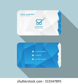 check business card 