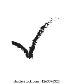 Check button list icon check icon vector  isolated on white eps 10