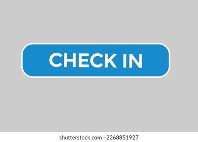 check in button vectors.sign label speech bubble check in
