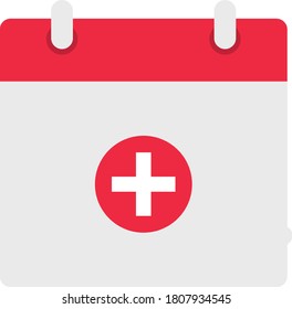 check up calendar icon Add a new calendar event, schedule and meeting medical hospital doctor patient physician health care.