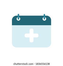 check up calendar icon Add a new calendar event, schedule and meeting medical hospital doctor patient physician health care.