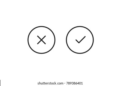 Check Cancel OK Approved Reject Icon