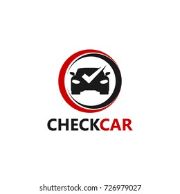 Check Car Logo Template Design