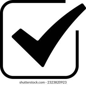 check checkmark accept approved confirm Glyph