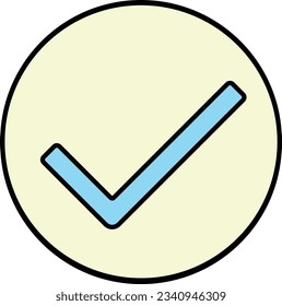 check checkmark accept confirm approved Outline