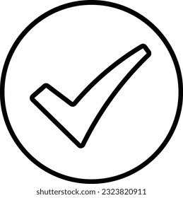 check checkmark approved accept confirm Glyph