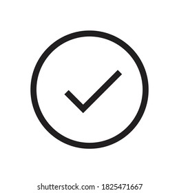 Check Circle Icon Design Vector