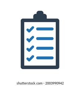 Check clipboard icon.office,paper (vector illustration)