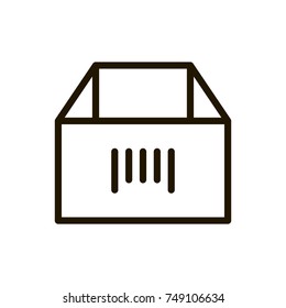 Check code line icon. High quality black outline logo for web site design and mobile apps. Vector illustration on a white background.