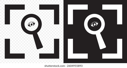 Check code. Simple Related Vector Icons Set for Video, Mobile Apps, Web Sites, Print Projects and Your Design. Black Flat Illustration on White Background. EPS10