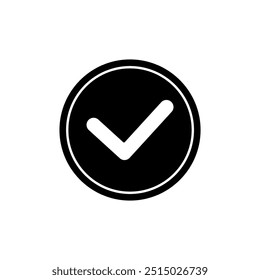 Compruebe el icono de línea de concepto. Ilustración de elemento simple. Comprobar diseño de símbolo de esquema de concepto.