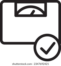 Check Control List Outline Icon