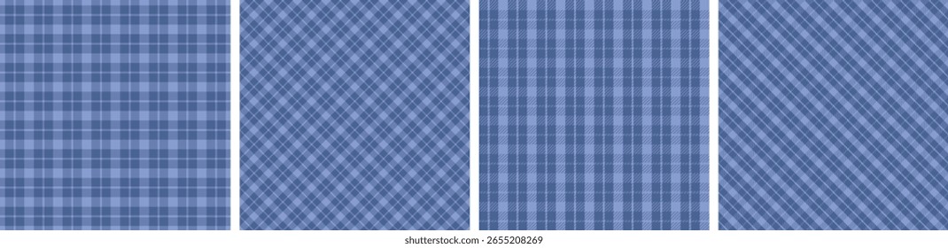 Cheque o desenho sem costura padrão tartan xadrez para gingham vestido, saia de flanela, toalha de mesa outra impressão moderna e de moda.