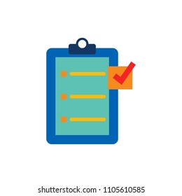 Check Document Logo Icon Design