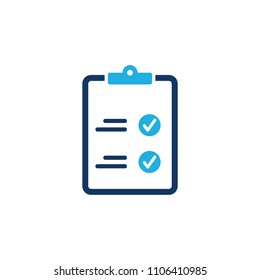 Check Document Logo Icon Design