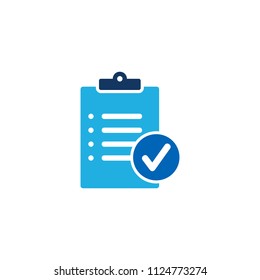 Check Document Logo Icon Design