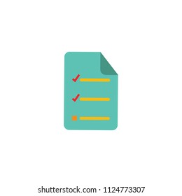 Check Document Logo Icon Design