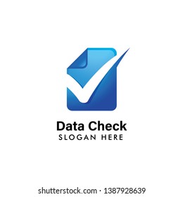 Check Document Logo Template Design. doc check icon symbol designs