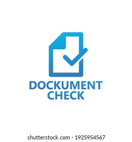 Check document logo template design