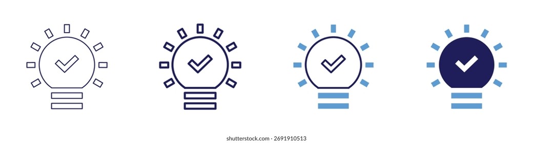 Prüfen Sie das Emoji-Symbol in 4 verschiedenen Stilen. Dünne Linie, Linie, Fette Linie, Duotone. Duotone-Stil. Bearbeitbarer Strich.
