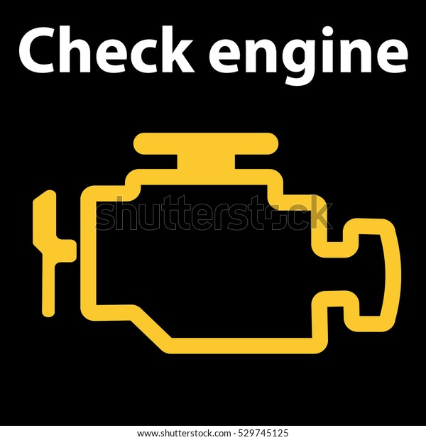 engine sign on dashboard