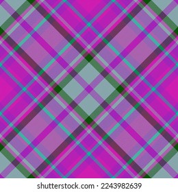 Prüfen Sie das Gewebe nahtlos. Muster Textil-Tartan. Hintergrund, Vektorstruktur in dunklen und pastellfarbenen Farben.
