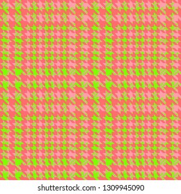 Check Fashion Seamless Pattern. Vector Repeat Background.