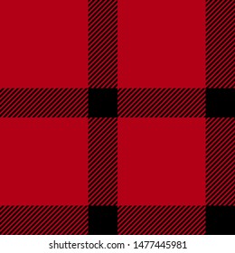 Check Fashion Seamless Pattern. Vector Repeat Background.