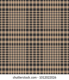 Check fashion tweed beige and grey seamless pattern for fashion textile prints, wallpaper, wrapping, fabric imitation and backgrounds.