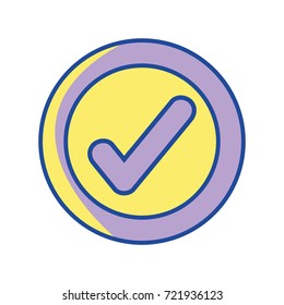 check good symbol icon design