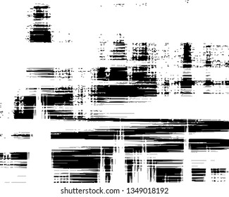 Check grunge texture background splattered dirty effect vector