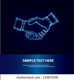 Check hand,Vector